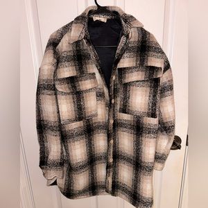 altrd state heavy plaid coat